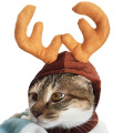 Шляпа для домашних кошек шляпа шарф шарф шарф костюм на мысе домашних животных новогодний плащ для рождественской одежды